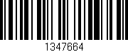 Código de barras (EAN, GTIN, SKU, ISBN): '1347664'