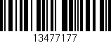 Código de barras (EAN, GTIN, SKU, ISBN): '13477177'