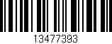 Código de barras (EAN, GTIN, SKU, ISBN): '13477393'