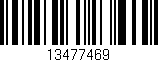 Código de barras (EAN, GTIN, SKU, ISBN): '13477469'