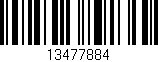 Código de barras (EAN, GTIN, SKU, ISBN): '13477884'