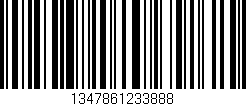 Código de barras (EAN, GTIN, SKU, ISBN): '1347861233888'