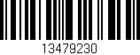 Código de barras (EAN, GTIN, SKU, ISBN): '13479230'