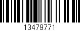 Código de barras (EAN, GTIN, SKU, ISBN): '13479771'