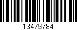Código de barras (EAN, GTIN, SKU, ISBN): '13479784'