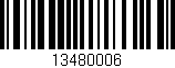 Código de barras (EAN, GTIN, SKU, ISBN): '13480006'