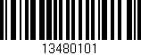 Código de barras (EAN, GTIN, SKU, ISBN): '13480101'