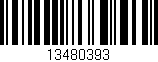 Código de barras (EAN, GTIN, SKU, ISBN): '13480393'
