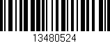 Código de barras (EAN, GTIN, SKU, ISBN): '13480524'