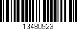 Código de barras (EAN, GTIN, SKU, ISBN): '13480923'