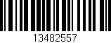 Código de barras (EAN, GTIN, SKU, ISBN): '13482557'