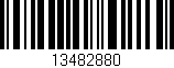 Código de barras (EAN, GTIN, SKU, ISBN): '13482880'