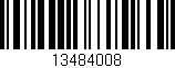 Código de barras (EAN, GTIN, SKU, ISBN): '13484008'
