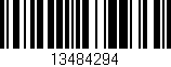 Código de barras (EAN, GTIN, SKU, ISBN): '13484294'