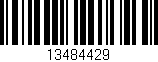 Código de barras (EAN, GTIN, SKU, ISBN): '13484429'