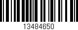 Código de barras (EAN, GTIN, SKU, ISBN): '13484650'
