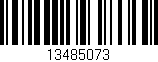 Código de barras (EAN, GTIN, SKU, ISBN): '13485073'