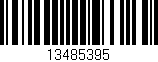 Código de barras (EAN, GTIN, SKU, ISBN): '13485395'