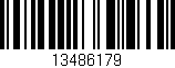 Código de barras (EAN, GTIN, SKU, ISBN): '13486179'