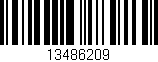 Código de barras (EAN, GTIN, SKU, ISBN): '13486209'
