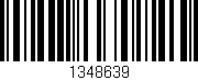 Código de barras (EAN, GTIN, SKU, ISBN): '1348639'