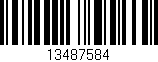 Código de barras (EAN, GTIN, SKU, ISBN): '13487584'