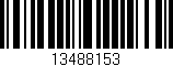 Código de barras (EAN, GTIN, SKU, ISBN): '13488153'