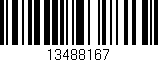 Código de barras (EAN, GTIN, SKU, ISBN): '13488167'