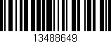 Código de barras (EAN, GTIN, SKU, ISBN): '13488649'