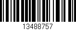 Código de barras (EAN, GTIN, SKU, ISBN): '13488757'