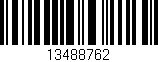Código de barras (EAN, GTIN, SKU, ISBN): '13488762'