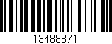 Código de barras (EAN, GTIN, SKU, ISBN): '13488871'