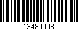 Código de barras (EAN, GTIN, SKU, ISBN): '13489008'