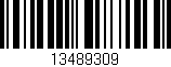 Código de barras (EAN, GTIN, SKU, ISBN): '13489309'