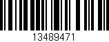 Código de barras (EAN, GTIN, SKU, ISBN): '13489471'