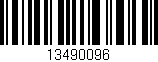 Código de barras (EAN, GTIN, SKU, ISBN): '13490096'