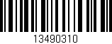 Código de barras (EAN, GTIN, SKU, ISBN): '13490310'