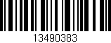 Código de barras (EAN, GTIN, SKU, ISBN): '13490383'