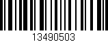 Código de barras (EAN, GTIN, SKU, ISBN): '13490503'