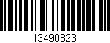 Código de barras (EAN, GTIN, SKU, ISBN): '13490823'