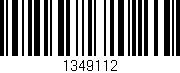 Código de barras (EAN, GTIN, SKU, ISBN): '1349112'