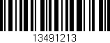 Código de barras (EAN, GTIN, SKU, ISBN): '13491213'