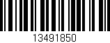 Código de barras (EAN, GTIN, SKU, ISBN): '13491850'