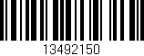 Código de barras (EAN, GTIN, SKU, ISBN): '13492150'