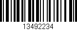 Código de barras (EAN, GTIN, SKU, ISBN): '13492234'