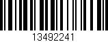 Código de barras (EAN, GTIN, SKU, ISBN): '13492241'