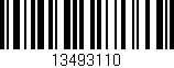 Código de barras (EAN, GTIN, SKU, ISBN): '13493110'