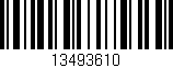 Código de barras (EAN, GTIN, SKU, ISBN): '13493610'