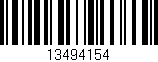 Código de barras (EAN, GTIN, SKU, ISBN): '13494154'