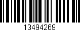 Código de barras (EAN, GTIN, SKU, ISBN): '13494269'